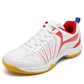 Обувь для настольного тенниса, мужская обувь для бадминтона, Женские кроссовки для сквоша, обувь для тренировок пары по теннису на открытом воздухе, обувь для соревнований по теннису