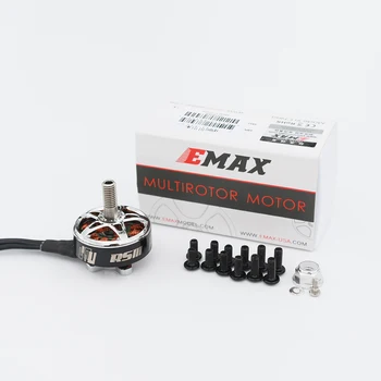 EMAX RSIII-2207 RSIII-2306 v2 черный мотор 1800kv/2100kv/2500kv для гоночного квадрокоптера fpv