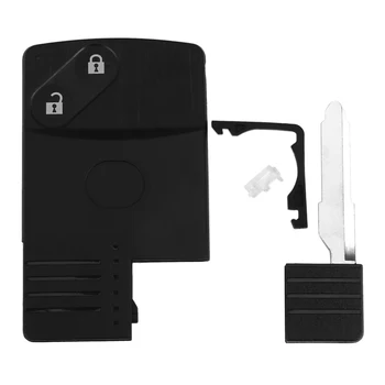 Чехол для Дистанционного Ключа Smart Card с 2 Кнопками для Mazda 5 6 CX-7 CX-9 RX8 Miata