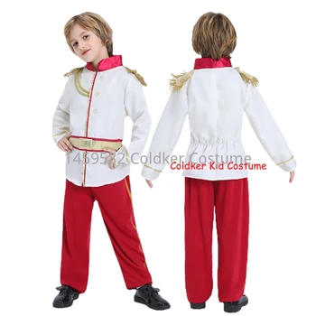 Детский сказочный принц, костюмы для косплея для мальчиков на Хэллоуин, детский маскарадный костюм принца для школьного сценического шоу, размеры M, L, XL