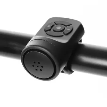 Электрический Велосипедный звонок с высоким Децибелом, Водонепроницаемый USB-аккумуляторный Рожок для руля горного Шоссейного велосипеда, Аксессуары для велосипедов