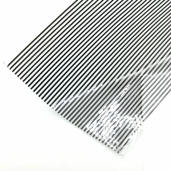 1,6 мм 48P 4816 Гибкий плоский ленточный кабель из токопроводящей бумаги zebra горячего прессования для дисплея приборной панели автомобиля