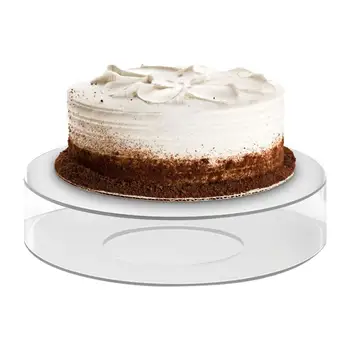 Круглый ярус для торта, Прозрачный Акриловый Круглый цилиндр для торта, Декоративный пьедестал, Подставка для торта для свадьбы