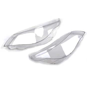 Автомобильный Абажур Головного Света Лампы Прозрачная Линзовая Оболочка PC Mask для E60 E61 525I 530I 545I 550I 2003-2010 Слева