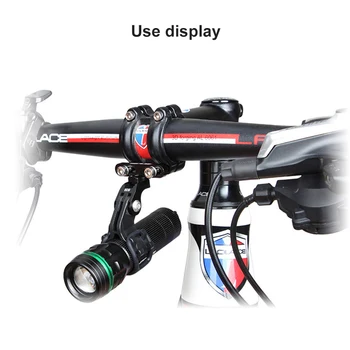 Экшн-камеры Gopro Прочный практичный простой в установке держатель фонарика для руля велосипеда Самые продаваемые аксессуары для велосипедов