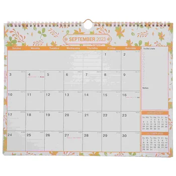 Декор стола на 2023 год Настенный календарь Заметка Офисное расписание Украшение Спиральный Бумажный декоративный планировщик