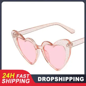 Модные женские солнцезащитные очки Ins с защитой от ультрафиолета в уличном стиле, модные аксессуары Ins, модные солнцезащитные очки в форме сердца