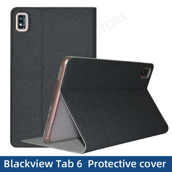 Откидная обложка-книжка с мягкой ТПУ задней оболочкой для Blackview Tab 6 Case 8 