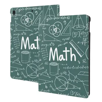 Чехол Math Theory Formula Equation для iPad 2022 10,5-10,2 Дюймов с держателем для карандашей, Искусственная кожа, Тонкий, Ударопрочный, Автоматический режим сна/Пробуждения