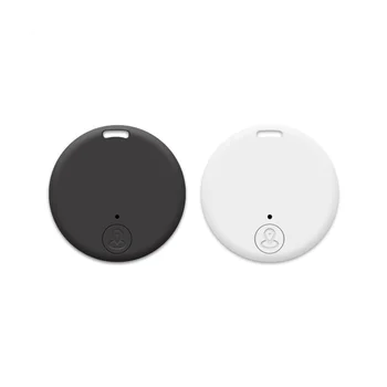 Мини-GPS-трекер Bluetooth 5.0 Устройство защиты от потери мобильного устройства Bluetooth Беспроводной умный локатор для отслеживания ключей от домашних животных, кошелька, белого цвета