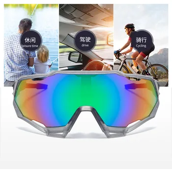 Новые Мужские Спортивные Солнцезащитные очки Винтажные Мужские Очки Для вождения HD, Устойчивые к Ультрафиолетовому Излучению, Женские Велосипедные Очки Ночного Видения UV400 Gafas De Sol