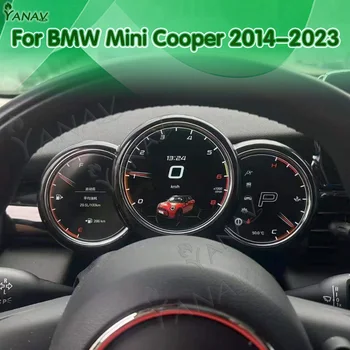 Для BMW Mini Cooper 2014-2023 ЖК-цифровой кластер автомагнитолы GPS Виртуальный кокпит Спидометр Приборная панель Хрустальная панель