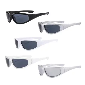 Узкие солнцезащитные очки, Очки для активного отдыха, Винтажный стиль, Прямоугольник, Аксессуары, Современные для гольфа, вождения автомобиля, рыбалки