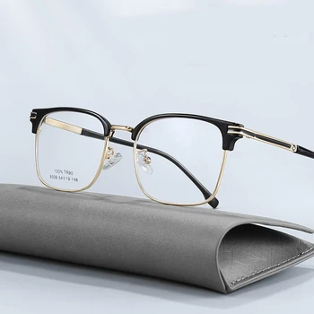54 мм Новый дизайн, Мужская оправа для очков, Очки для чтения при близорукости, Оптические очки по рецепту, Антибликовые