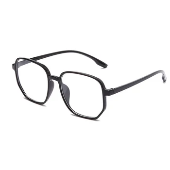 Новые ультралегкие очки для близоруких женщин, плоские линзы, защита от синего света, Прозрачная металлическая оправа, очки для защиты глаз от компьютера Для мужчин