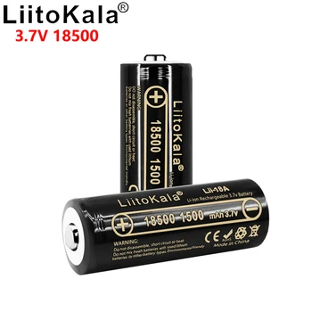 liitokala lii-18A 18500 Литиевая батарея 1500 мАч литий-ионная аккумуляторная батарея 3,7 В наконечник для кусачек для фотоаппарата