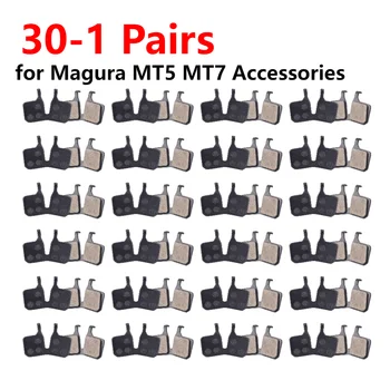 30-1 Пара гидравлических дисковых тормозных колодок из смолы, гидравлические тормозные колодки для MTB велосипеда, бесшумные износостойкие Сменные Аксессуары для MT5 MT7