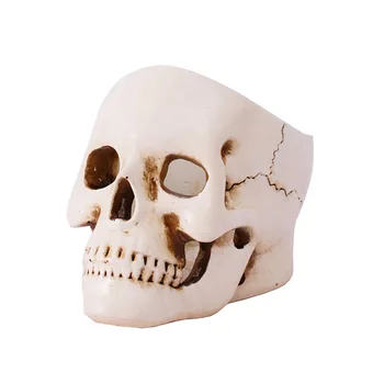 Пенал для подсвечника, украшенный черепом на Хэллоуин, получить
