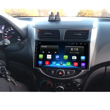 2Din Android 12 Автомагнитола для Hyundai Solaris Verna Accent I25 2010-2016 Мультимедийный Видеоплеер GPS Navigaion с Разделенным экраном