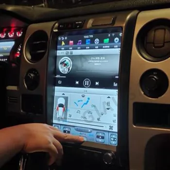 Android 12.0 128G для Ford F150 2008-2014 Автомобильная GPS-навигация в стиле Тесла, головное устройство, мультимедийный плеер, автомагнитола DSP