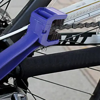 Очиститель Синий мотоцикл BicyCrankset Щетка для чистки автомобиля
