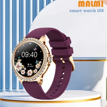 Женские модные смарт-часы с Bluetooth-вызовом для голосового помощника Xiaomi AI Мониторинг сердечного ритма Водонепроницаемые мужские электронные часы