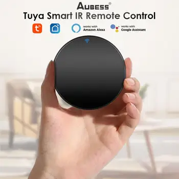 Интеллектуальный ИК-пульт дистанционного управления Tuya Smart Life для автоматизации умного дома Заменяет пульт дистанционного управления Tv DVD И AC, работает с Alexa Google Home