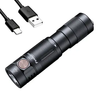 Карманный фонарик Fenix E09R 600 Люмен USB-C, перезаряжаемый EDC