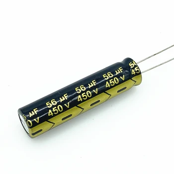 10 шт./лот алюминиевый электролитический конденсатор 56 МКФ 450 В 56 МКФ размер 13*50 20%