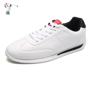 Модные мужские туфли для гольфа, белые кроссовки для тренировок гольфистов на каждый день, легкая молодежная спортивная обувь для гольфа